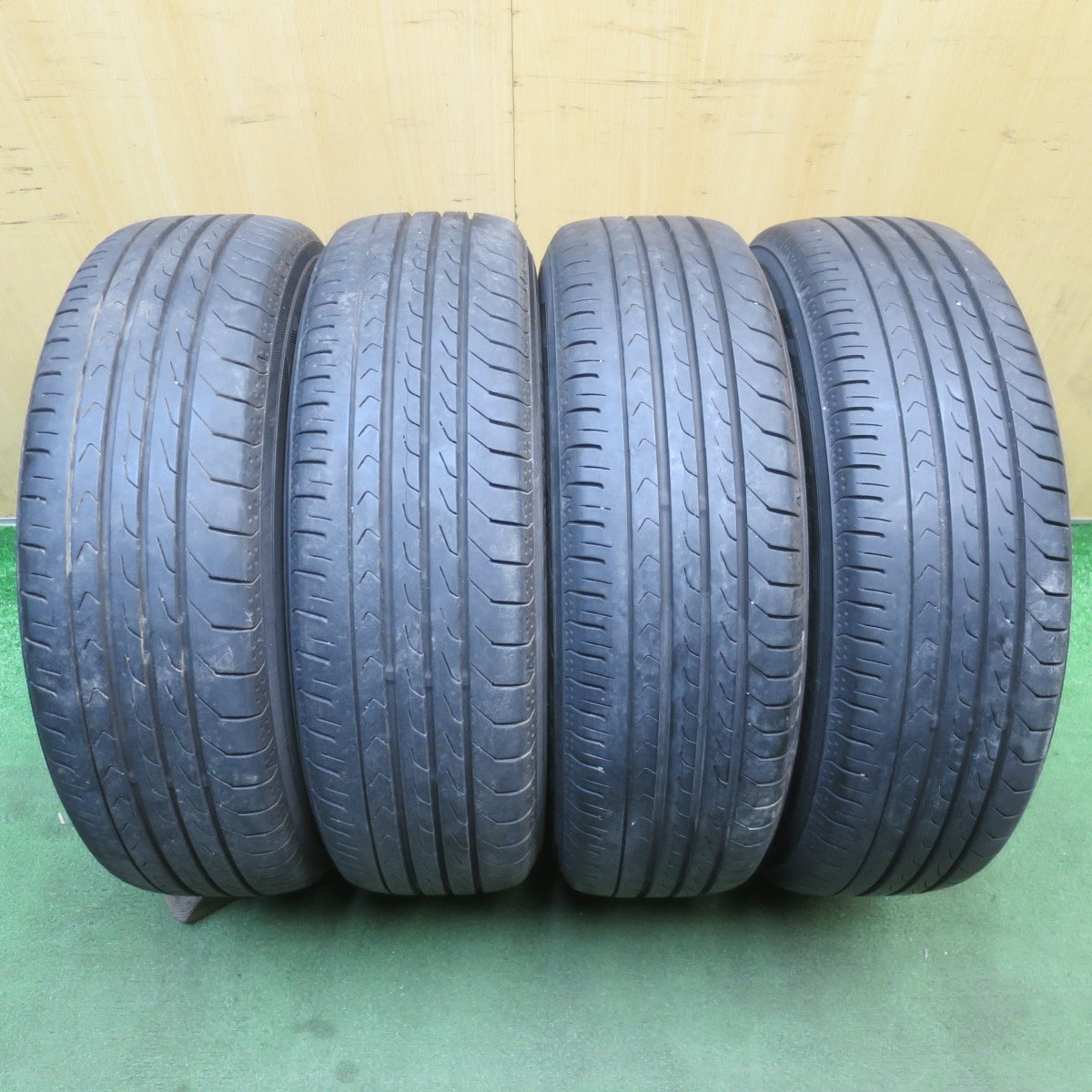 バリ溝!22年!8.5分◎日産 キューブ ライダー 純正 AUTECH 175/65R15 ヨコハマ BluEarth-RV RV03 CK オーテック 15インチ PCD100/4H◎6072903NJノ