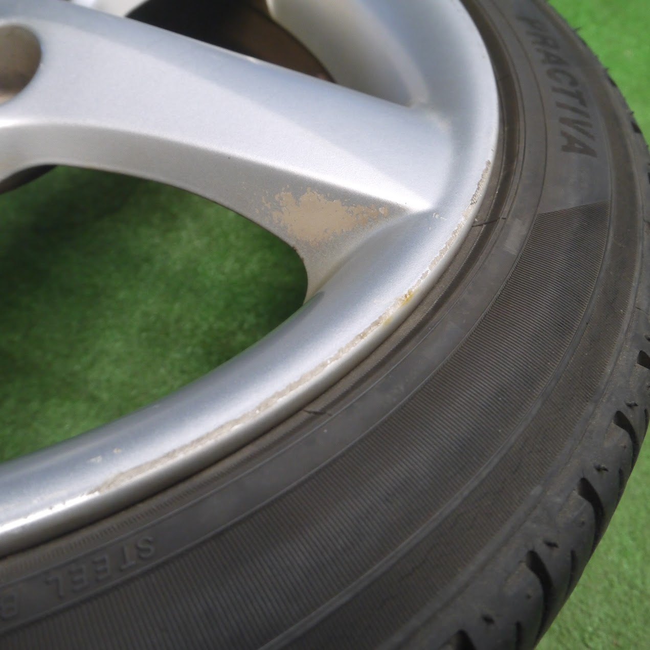 4本価格★マツダ アテンザ 純正 215/45R17 プラクティバ ヨコハマ製 17インチ PCD114.3/5H★5013101Hノ