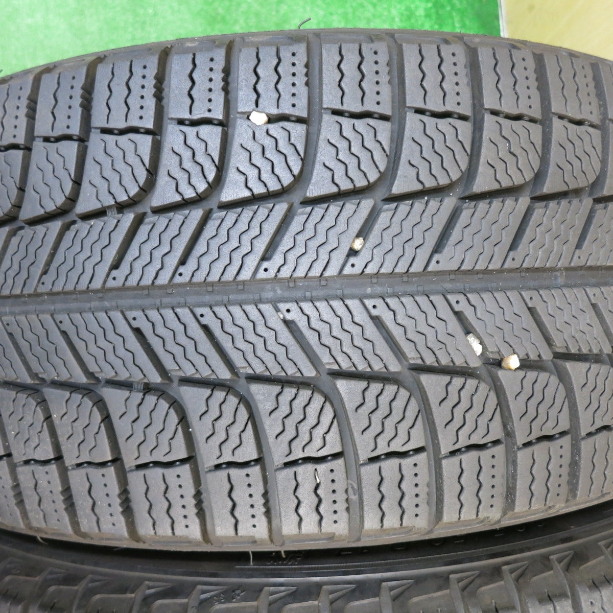 バリ溝!キレイ!8.5分★スバル インプレッサ スポーツ 純正 205/50R17 スタッドレス ミシュラン X-ICE3+ 17インチ PCD100/5H★5051407TNス