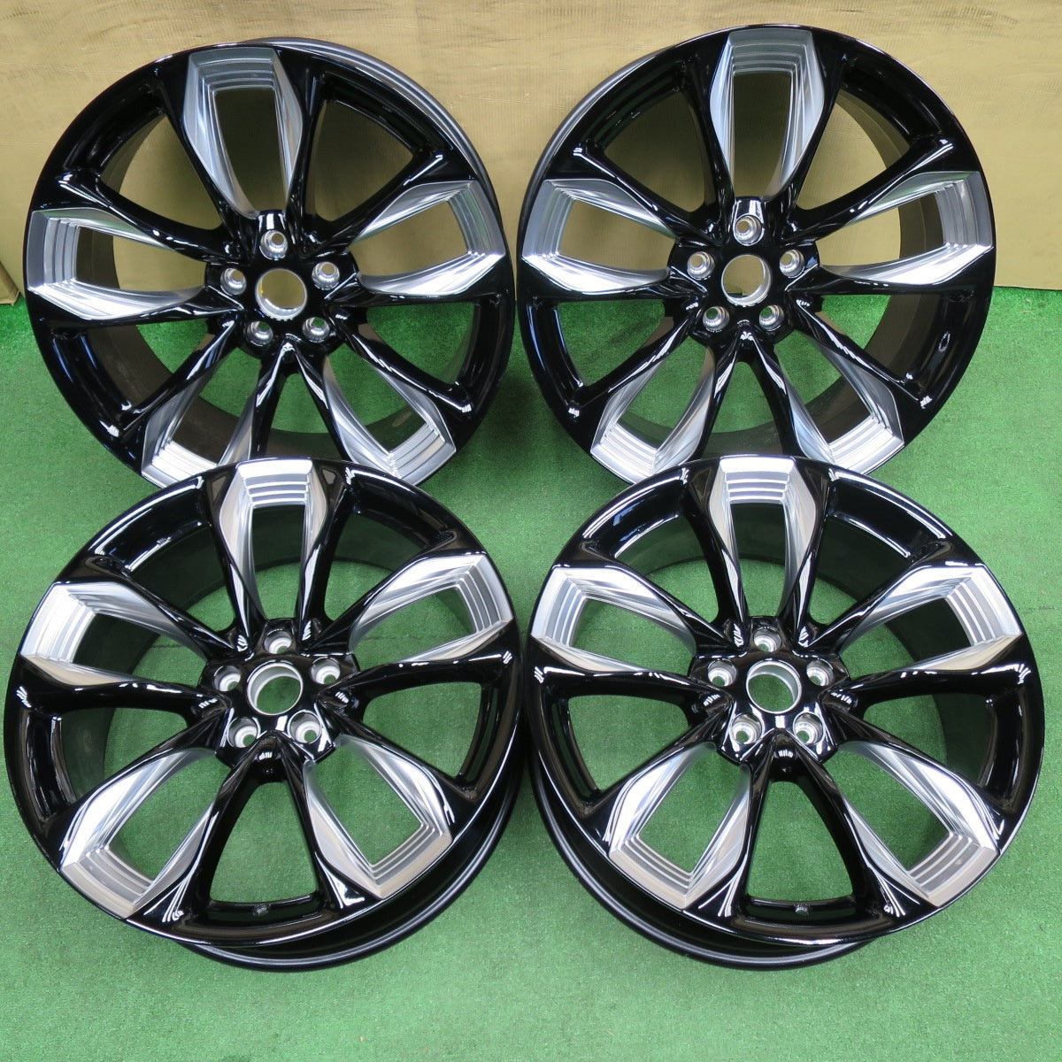 新車外し★レクサス LC 500 500h Sパッケージ 純正 ホイール 21インチ 21×8.5J 21×9.5J PCD120/5H★6031503NKホ