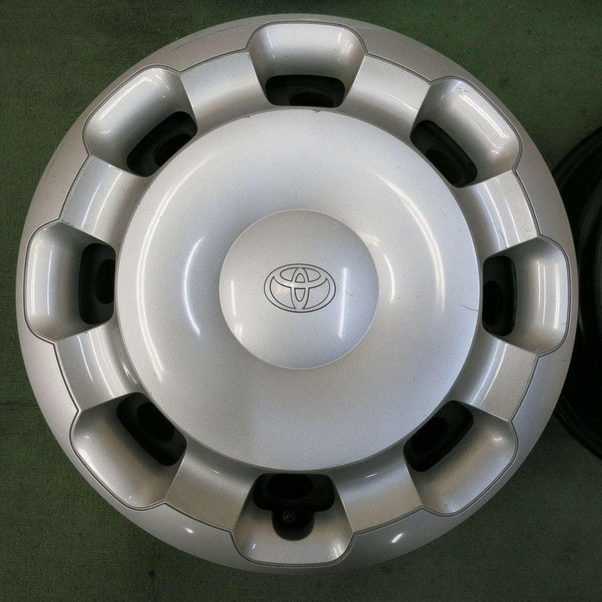 4本価格★トヨタ 10系 シエンタ 純正 スチール ホイール キャップ カバー 15インチ 15×5.5J PCD100/5H★5071108SYホ