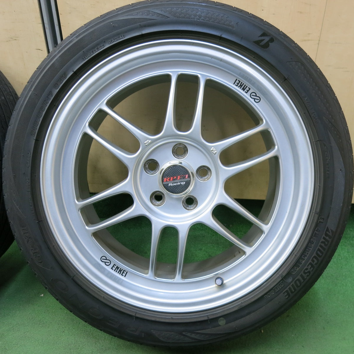 キレイ★86 BRZ 等 ENKEI RPF1 Racing 215/50R17 ブリヂストン レグノ GR-X2 エンケイ レーシング 17インチ PCD100/5H★5082204SKノ