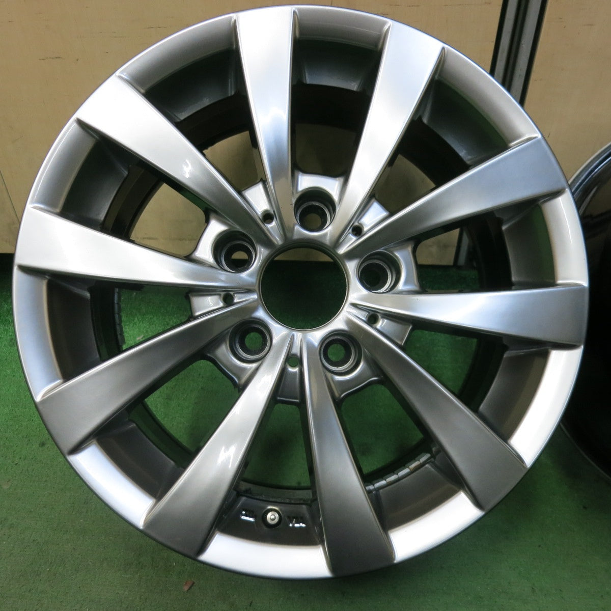 キレイ★BMW 等 MOTEC GLEN 阿部商会 16インチ ホイール モーテック グレン 16×7J PCD120/5H★5061113SYホ
