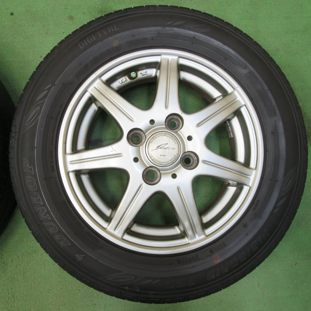 4本価格!21年★145/80R13 ファルケン シンセラ SN832i ダンロップ EC202 JOKER ジョーカー 13インチ PCD100/4H★5060507イノ