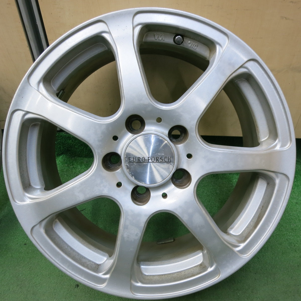 4本価格★ベンツ 等 EURO FORSCH ユーロフォルシュ 16インチ ホイール 16×6.5J PCD112/5H★5042504SYホ