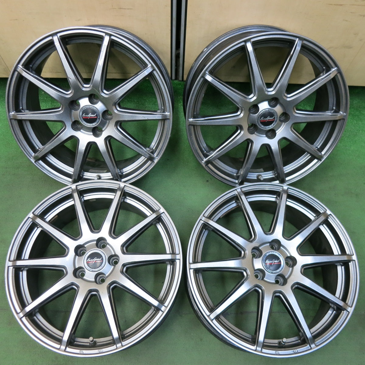送料無料！マナレイスポーツ 18インチ 7.5J+38 PCD114.3-5H Yahoo!オークション -「ミニバン ホイール」の落札相場・落札価格