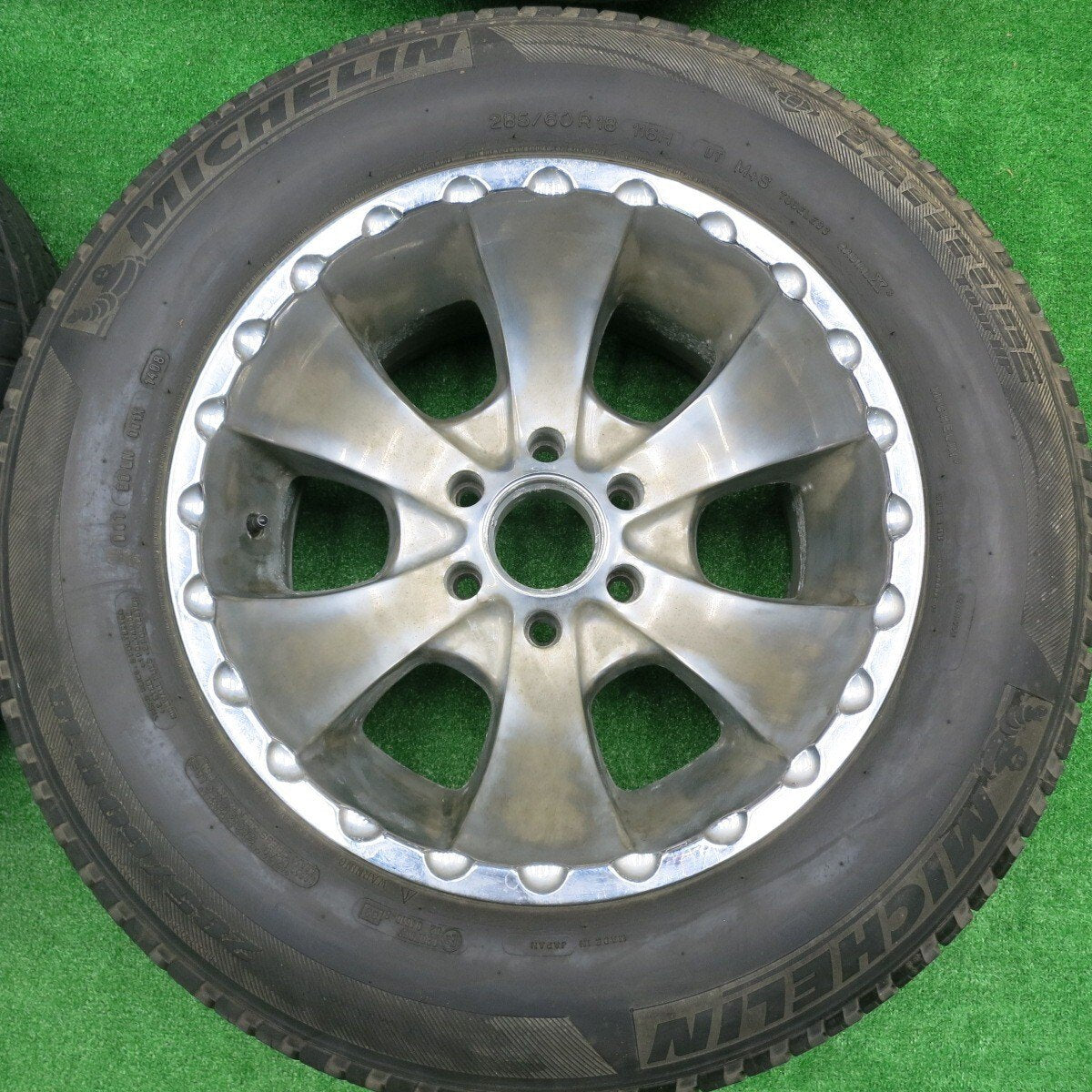 4本価格★MKW M-19 285/60R18 ブリヂストン デューラー H/T 684Ⅱ ミシュラン LATITUDE TOUR HP PCD139.7/6H★4073005HAノ