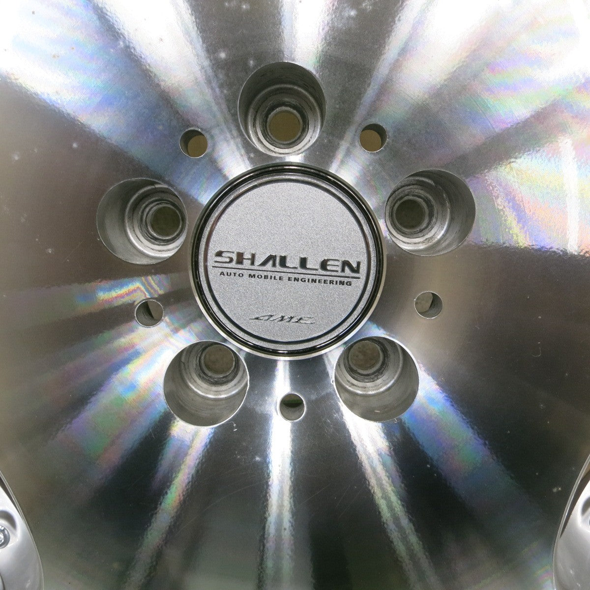 1本価格★SHALLEN AME ディッシュ 18インチ ホイール シャレン 18×8J PCD114.3/5H★5051705ナホ