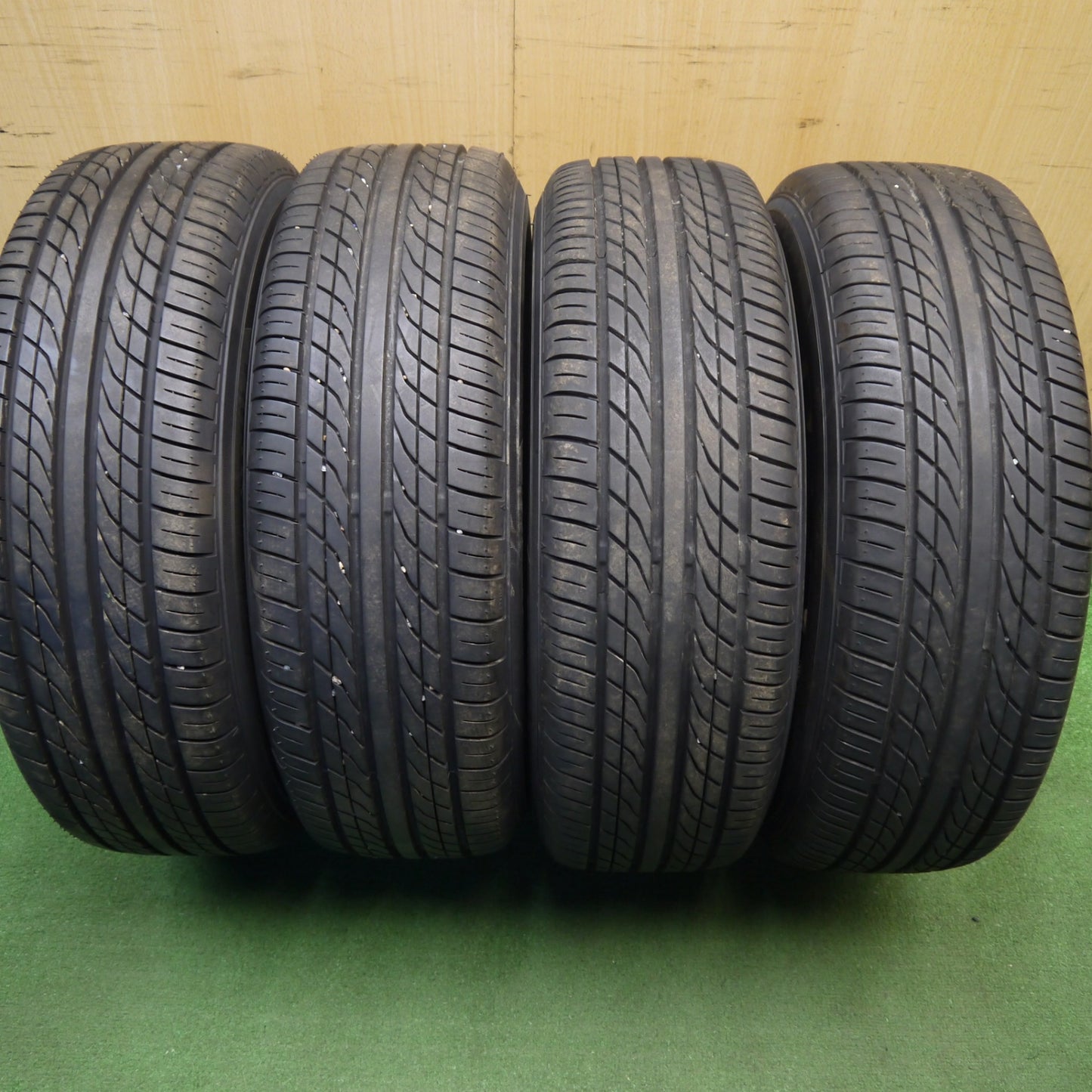 バリ溝!24年!キレイ!ほぼ10分★195/65R15 プラクティバ ヨコハマ スチール ホイール 15インチ PCD114.3/5H★6033007Hノ