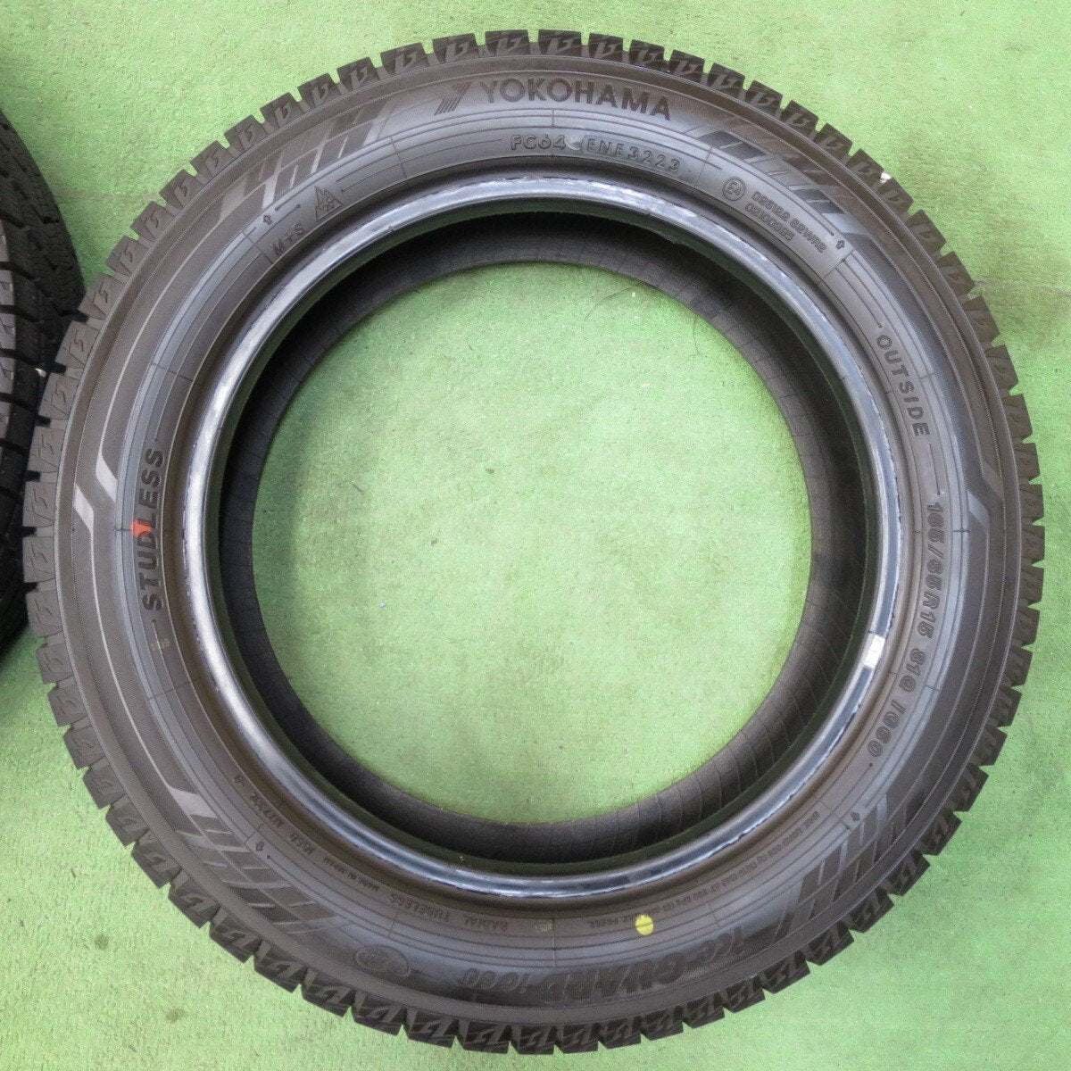 バリ溝!23年!ほぼ10分★スタッドレス 165/65R15 ヨコハマ アイスガード iG60 タイヤ 15インチ タフト ハスラー ソリオ デリカ D:2 等★5012205イスタ