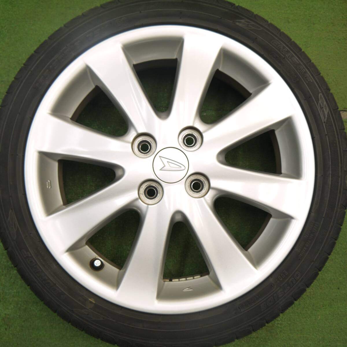 キレイ★ダイハツ ムーヴ カスタム 純正 165/50R16 ダンロップ エナセーブ EC204 16インチ PCD100/4H★5040110Hノ