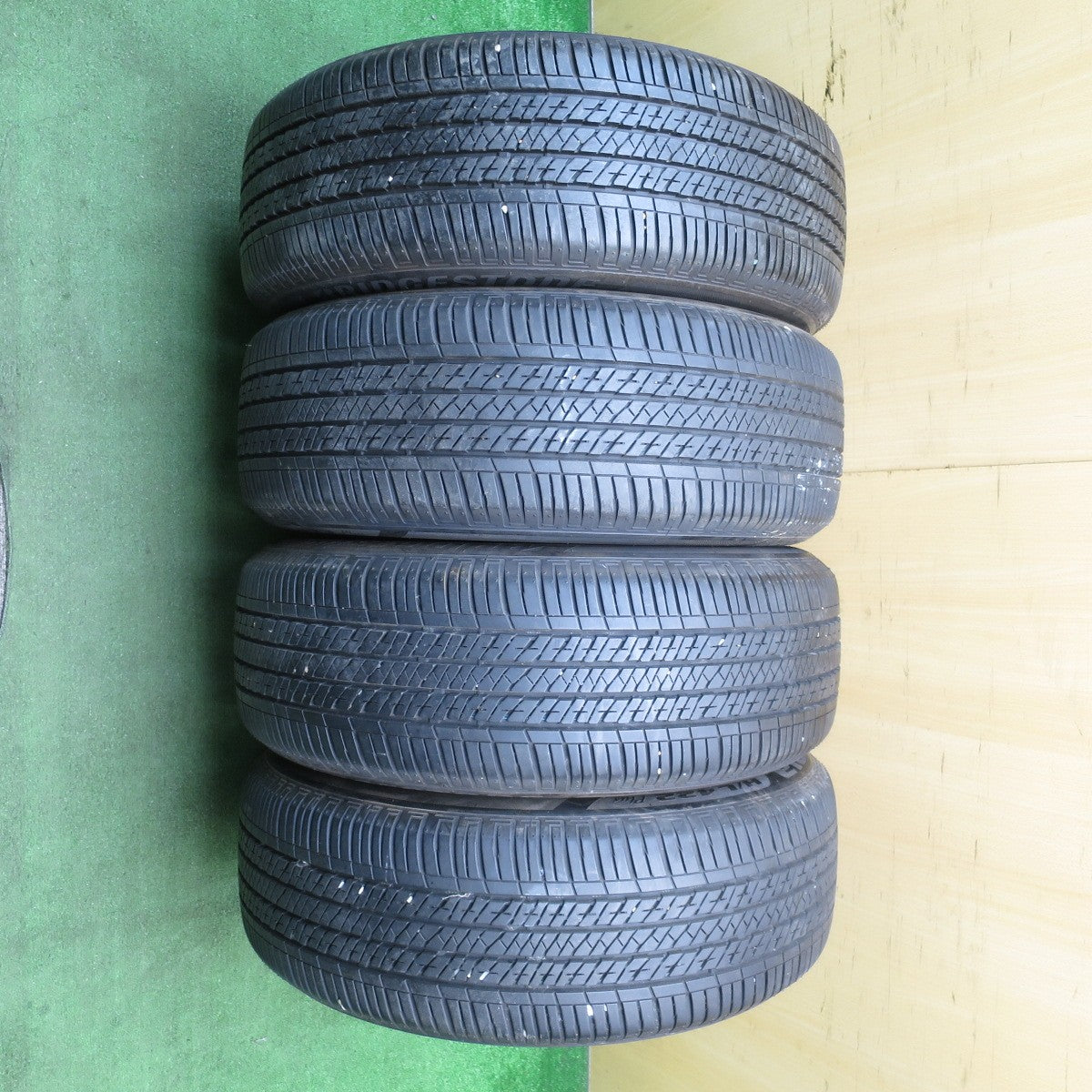 バリ溝!キレイ!9分★トヨタ 60系 ハリアー 純正 235/55R18 ブリヂストン エコピア H/L 422 プラス 18インチ PCD114.3/5H★5060207NJノ