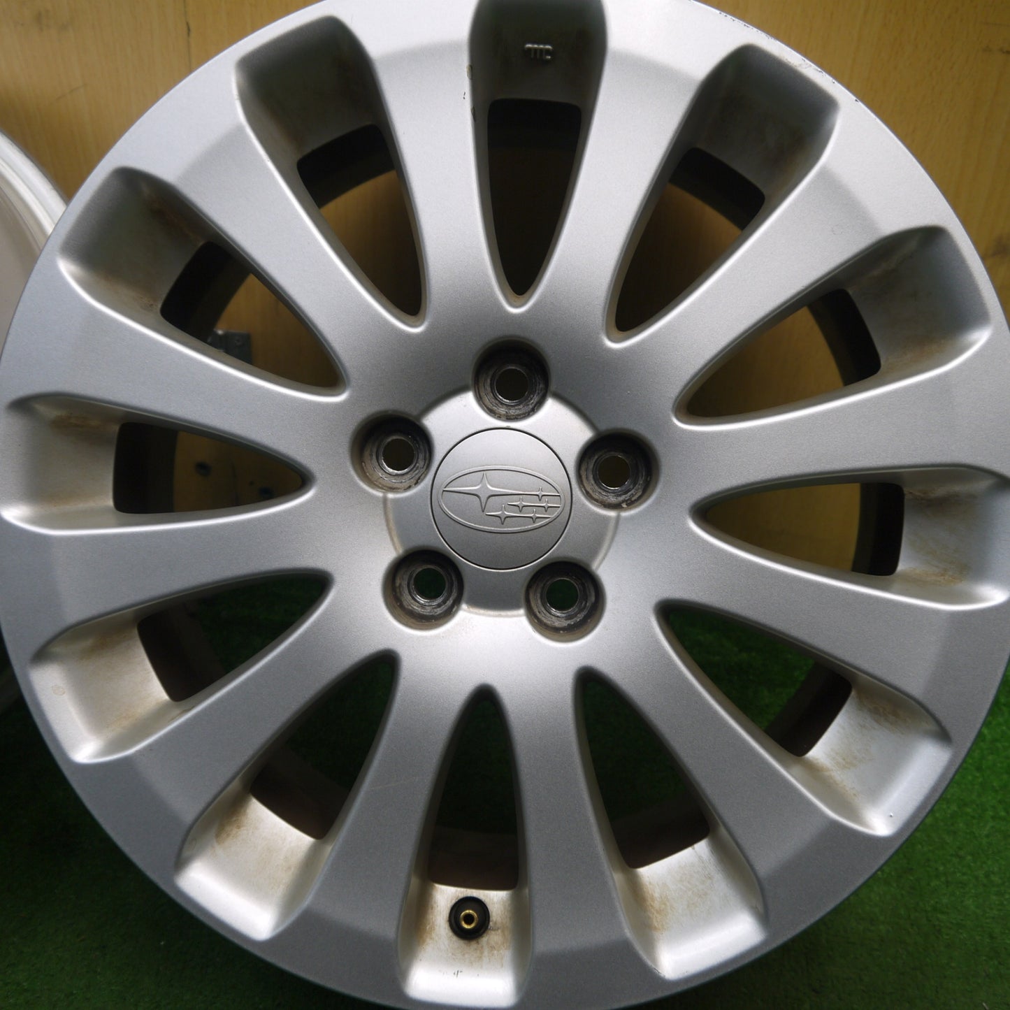 4本価格★スバル インプレッサ 純正 ホイール 16インチ 16×6.5JJ PCD100/5H★5061612Hホ