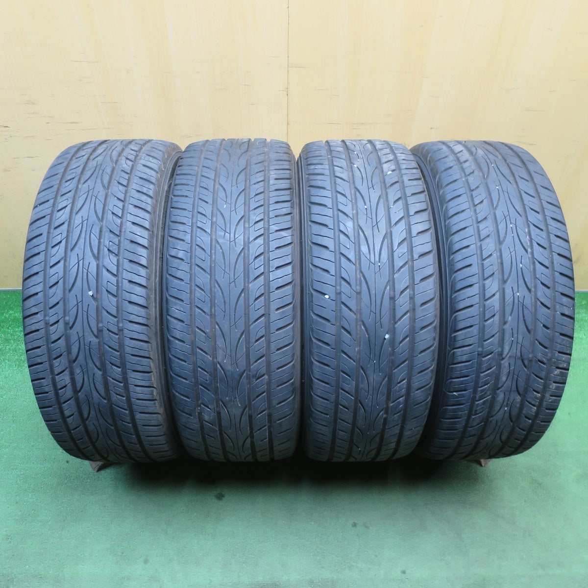 バリ溝!キレイ!9.5分◎ROWEN Flamme RRS001 245/45R20 ヨコハマ AVID ENVigor ロエン フレイム 20インチ PCD114.3/5H◎6063003NJノ