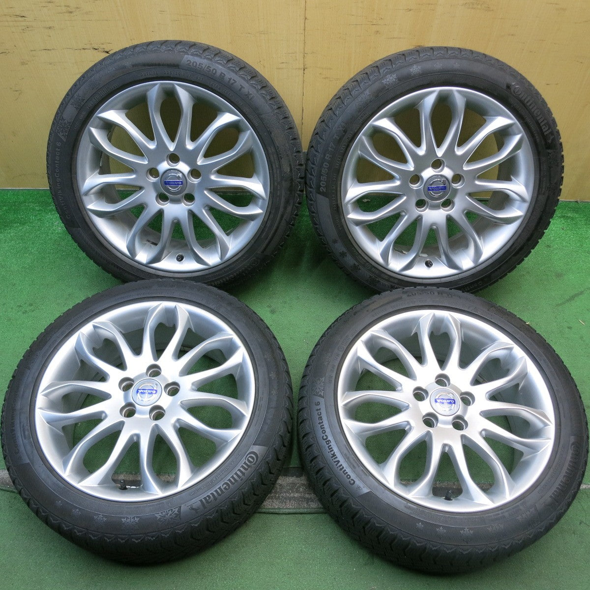 バリ山 コンチネンタル スタッドレス 215/50R17 コンチ バイキング 