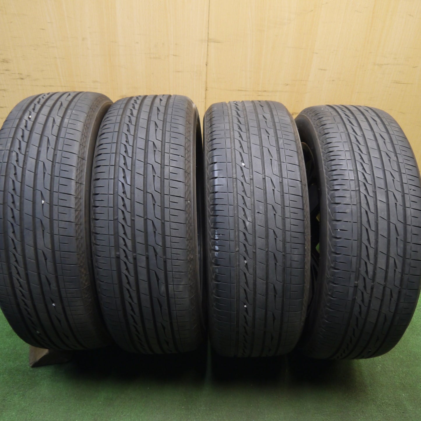 バリ溝!25年!9.5分★スバル SK フォレスター 純正 225/55R18 ブリヂストン アレンザ LX100 ALENZA 18インチ PCD114.3/5H★6031107Hノ