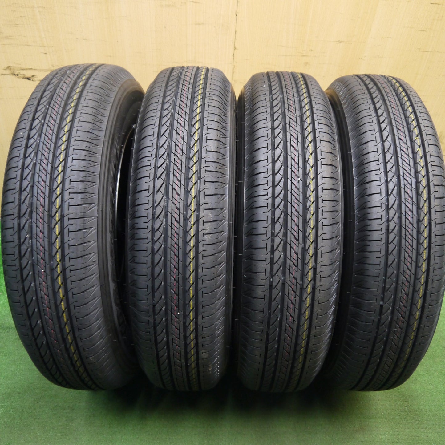 新車外し!24年★スズキ JB64 ジムニー 純正 スチール 175/80R16 ブリヂストン デューラー H/L 852 16インチ PCD139.7/5H★5041104Hノ