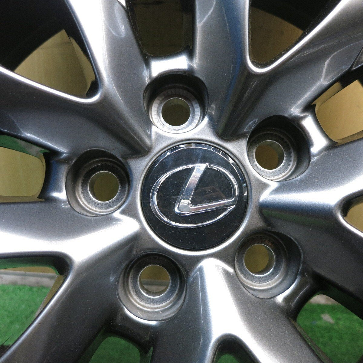 センサー付 バリ溝 綺麗★レクサス RX450h Fスポーツ 純正 235/55R20 スタッドレス ダンロップ SJ8 PCD114.3/5H★4021604KKス