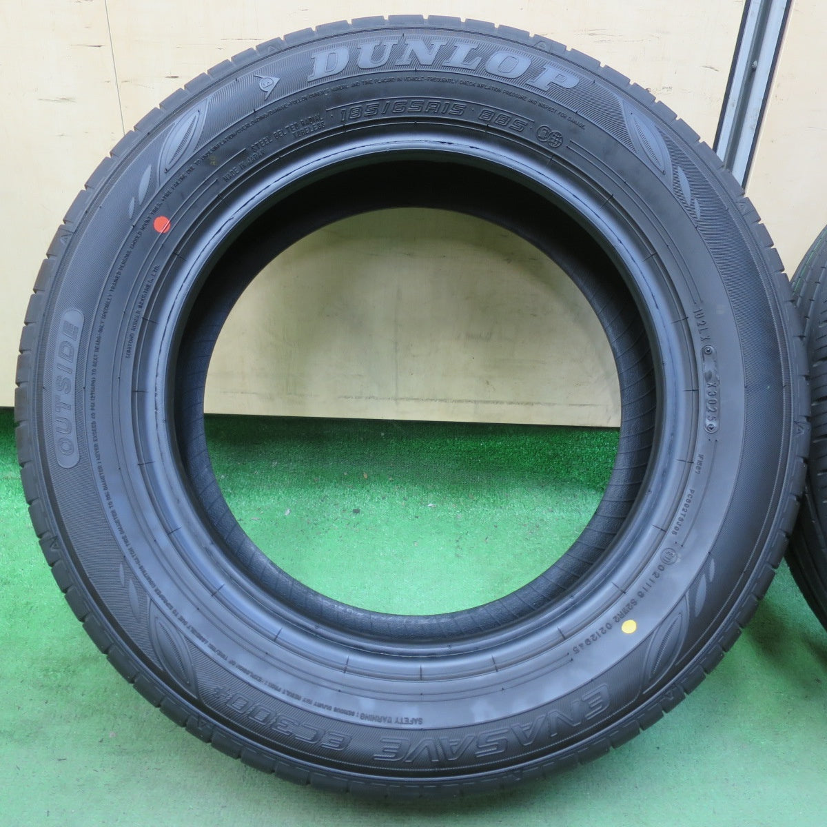 新車外し!25年★185/65R15 ダンロップ エナセーブ EC300+ タイヤ 15インチ アクア シエンタ フィット フリード カローラ 等★5091109イノタ