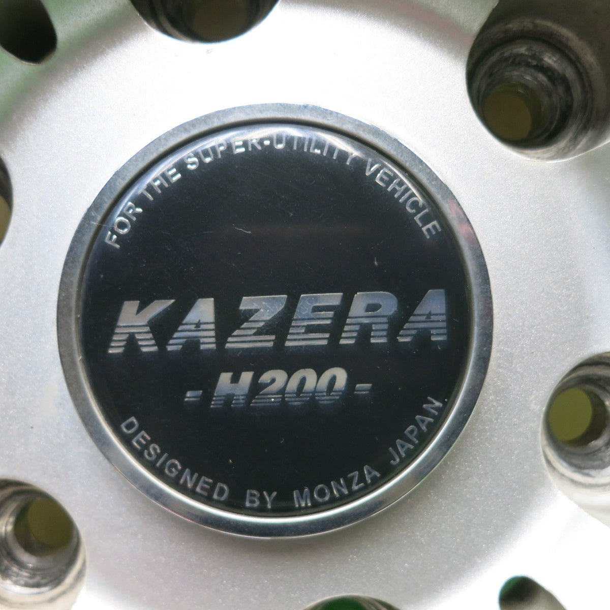 バリ溝!9.5分★195/80R15 107/105L ブリヂストン V600 KAZERA H200 MONZA カゼラ モンツァ 15インチ PCD139.7/6H★5052405HAノ