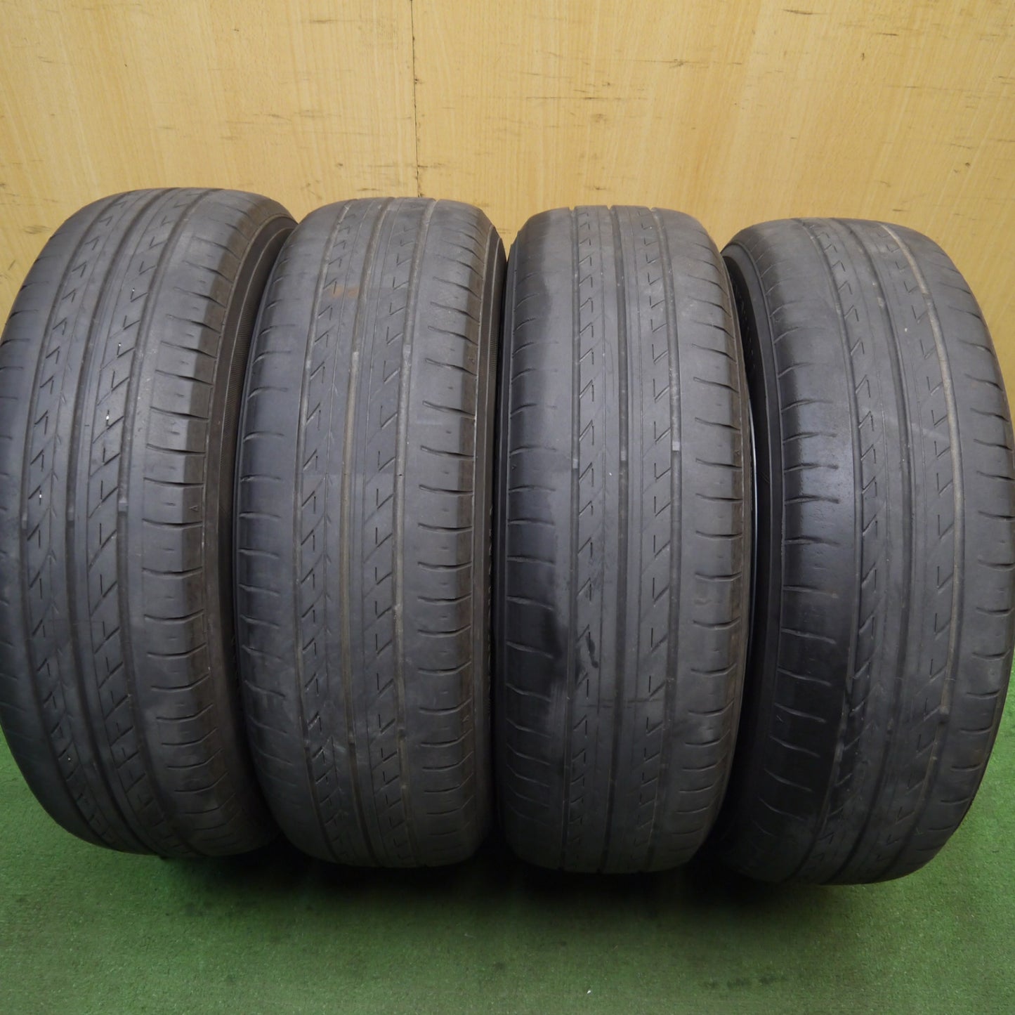 キレイ★ホンダ フリード 純正 スチール 185/65R15 ヨコハマ ブルーアース E50 E50C 15インチ PCD114.3/5H★5071404Hノ