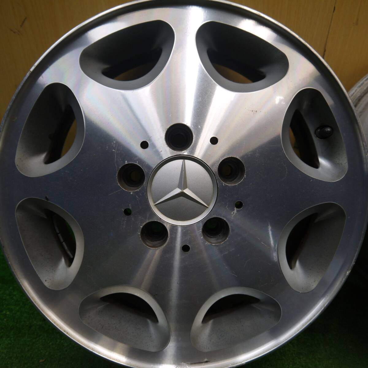 4本価格★ベンツ Eクラス W124 純正 ホイール 15インチ 15×6.5J PCD112/5H★5032108Hホ