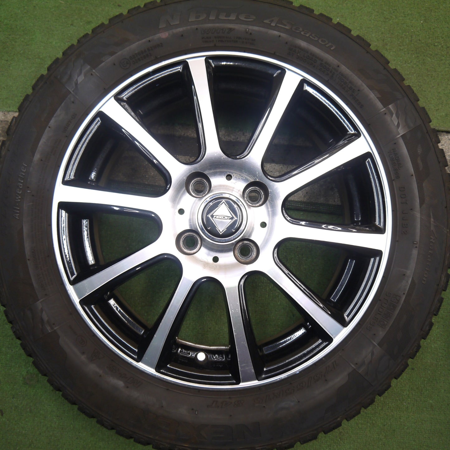 4本価格!22年★175/65R15 ネクセン N'blue 4Season オールシーズン RiZLEY ライツレー 15インチ PCD100/4H★5093003Hス