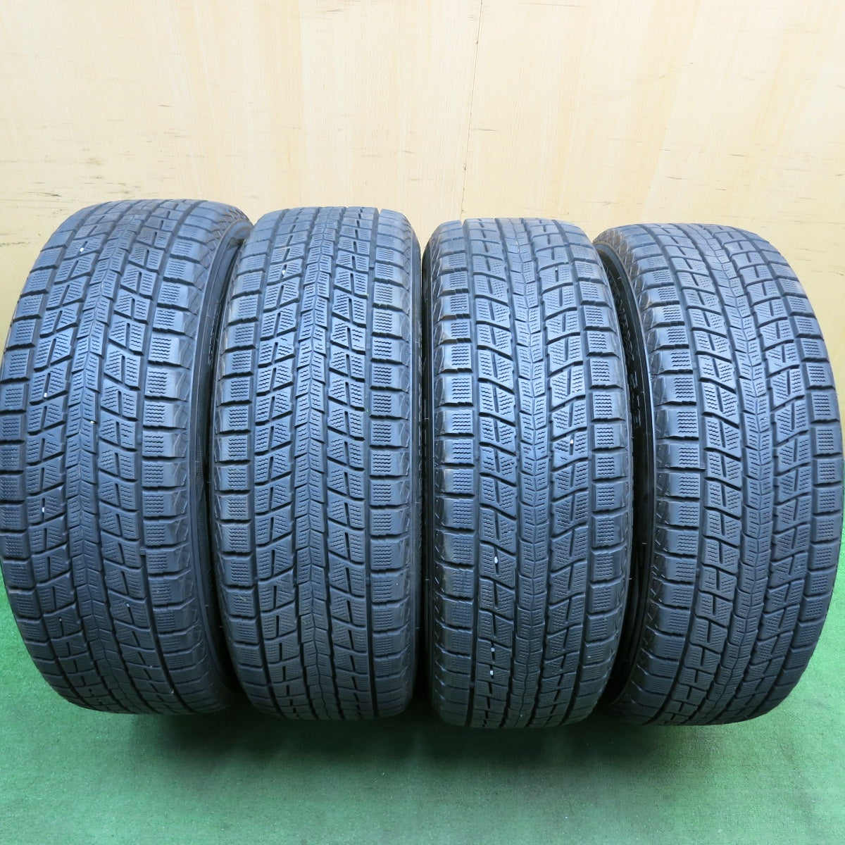 センサー付!バリ溝!キレイ!9.5分★レクサス RX Fスポーツ 純正 235/55R20 スタッドレス ダンロップ ウインターマックス SJ8 20インチ PCD114.3/5H★5060601AKス