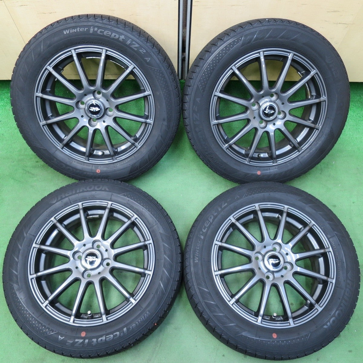 キレイ★スタッドレス 175/65R15 ハンコック ウインター アイセプト IZ2A TEAD テッド 15インチ PCD100/4H★5030607イス