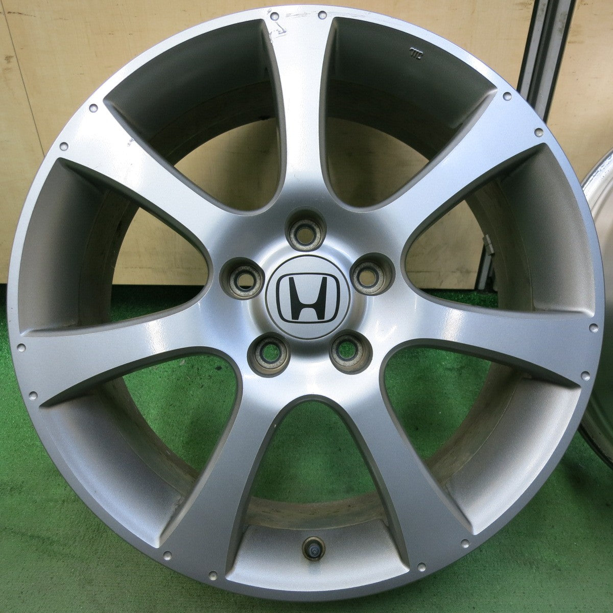 4本価格★ホンダ RB1 オデッセイ アブソルート 純正 ホイール 18インチ 18×7J PCD114.3/5H★5082003SKホ