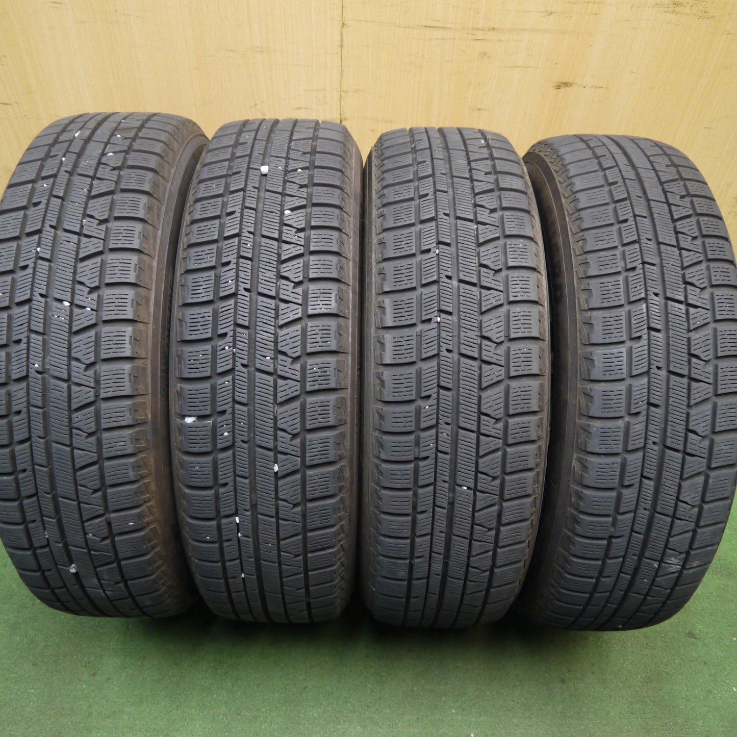 バリ溝!キレイ!9分★スタッドレス 175/65R15 ヨコハマ アイスガード iG50 プラス VELVA KEVIN ヴェルヴァ 15インチ PCD100/4H★5092908Hス
