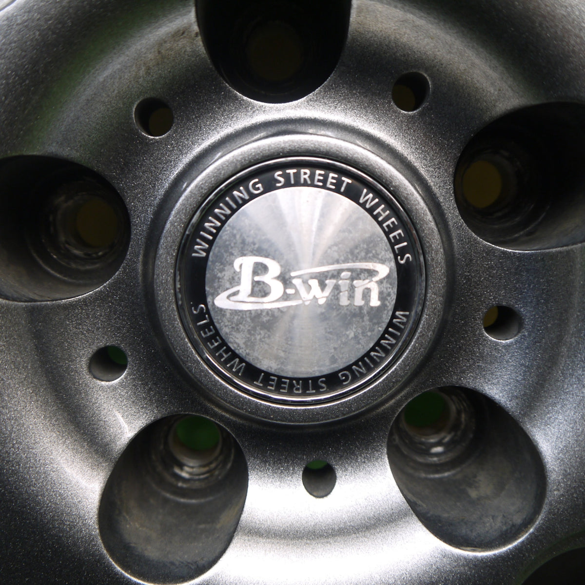 バリ溝!キレイ!8.5分★スタッドレス 195/60R16 ダンロップ ウインターマックス WM01 B-win 社外 アルミ 16インチ PCD114.3/5H★6012602Hス