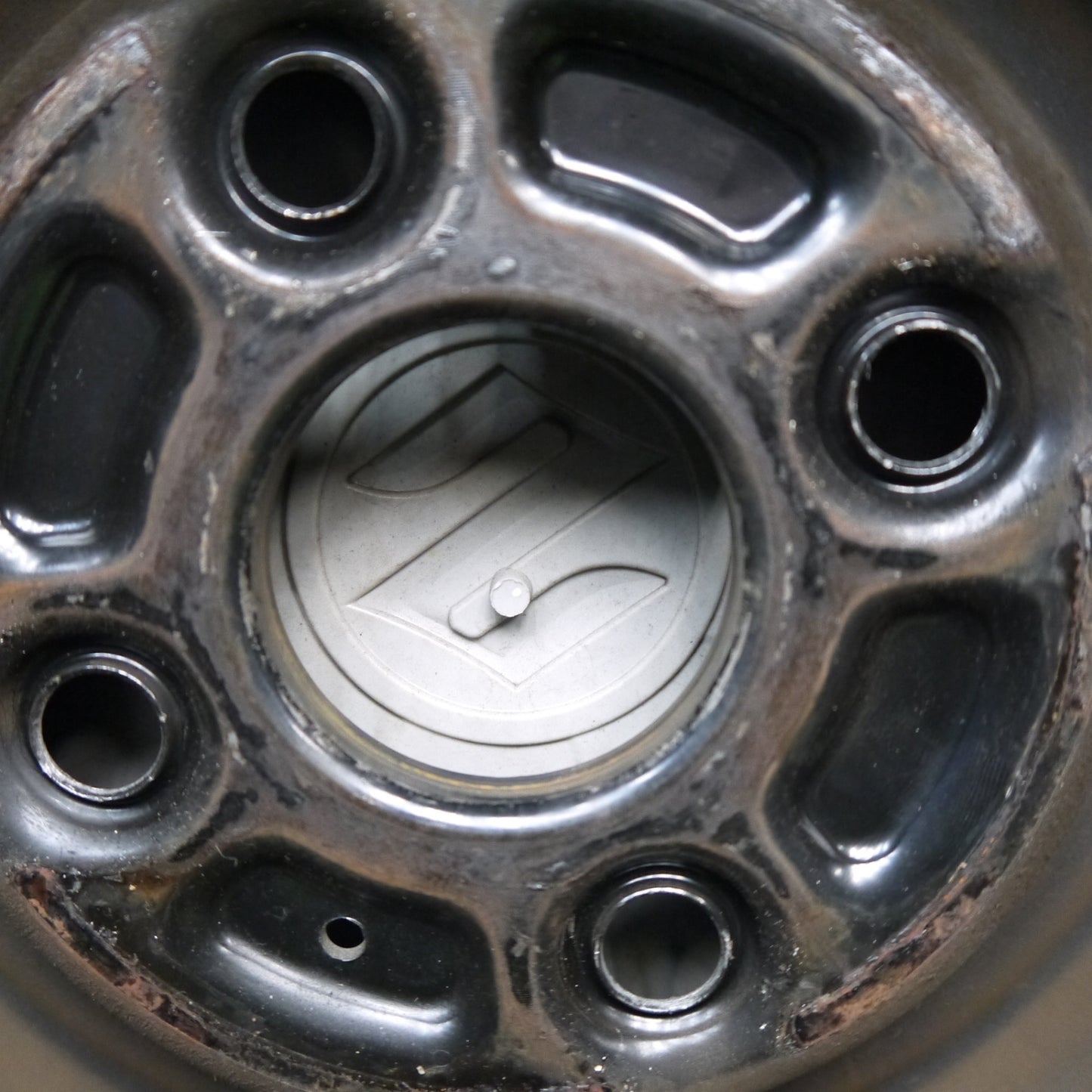 バリ溝!24年!ほぼ10分★スズキ スペーシア 純正 スチール 155/65R14 ブリヂストン NEWNO ニューノ 14インチ PCD100/4H★5041404Hノ