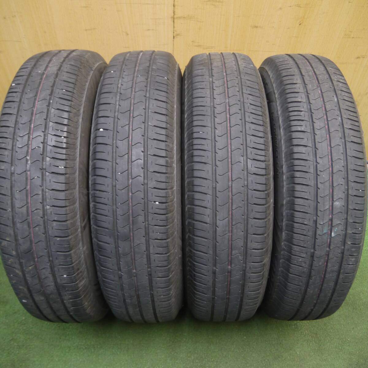 4本価格★155/80R13 ブリヂストン エコピア NH100C JP STYLE MBS MONZA 13インチ PCD100/4H★4030808Hノ