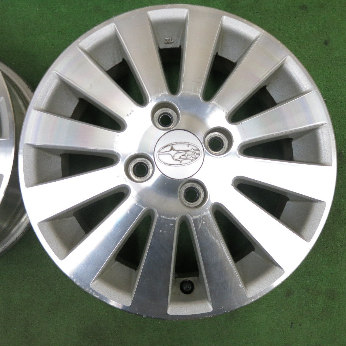 4本価格★スバル ステラ 純正 ENKEI ホイール 14インチ エンケイ 14×4.5J PCD100/4H★6011901ナホ
