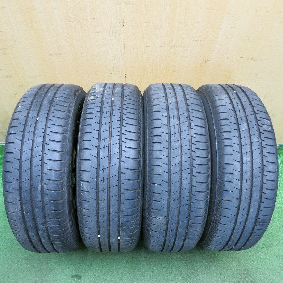 バリ溝!22年!9分◎185/60R15 ブリヂストン エコピア NH200C ECO FORME エコフォルム 15インチ PCD100/4H◎6071605HAノ