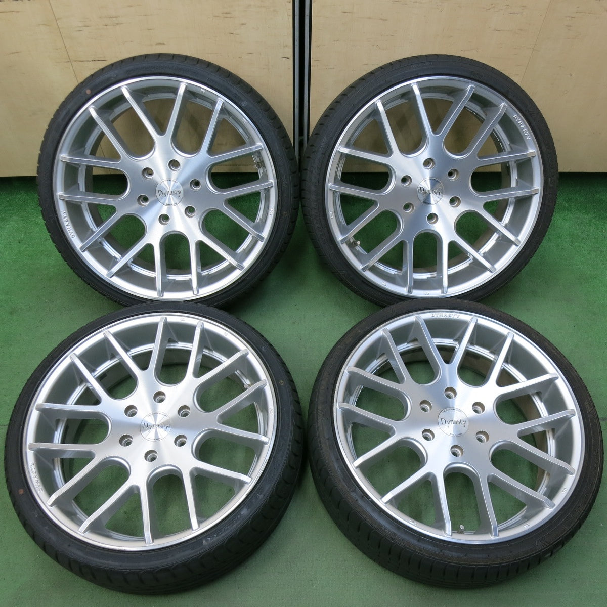 バリ溝!23年!ほぼ10分★Dynasty VELVET V7 225/35R20 サイルン ATREZZO ZSR ウィンラン R330 ダイナスティ 20インチ PCD139.7/6H★5050209SYノ