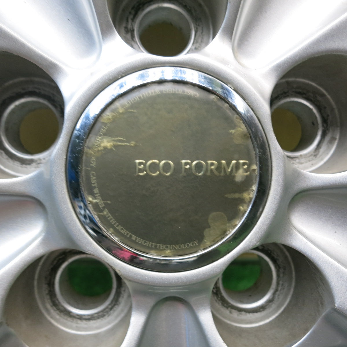 バリ溝!22年!キレイ!9.5分★プリウス 等 195/65R15 スタッドレス グッドイヤー アイスナビ7 ECO FORME エコフォルム 15インチ PCD100/5H★5091103HAス