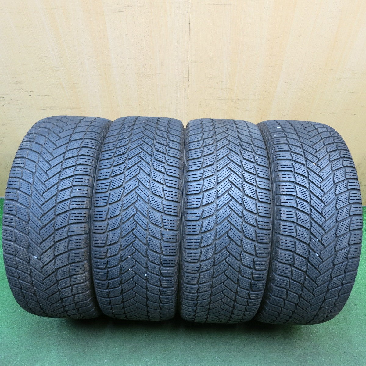 バリ溝!9.5分以上◎BMW 等 MAK FAHR 245/40R19 スタッドレス ミシュラン X-ICE SNOW マック ファー 19インチ PCD112/5H◎6100805HAス
