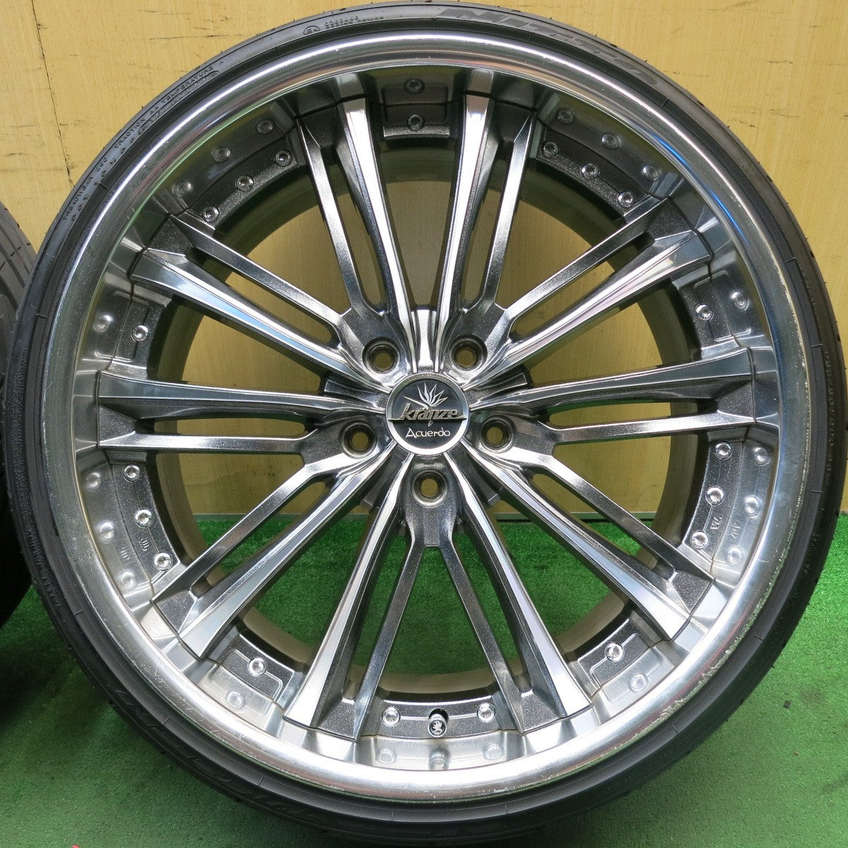 バリ溝!22年!9分★kranze Acuerdo 225/30R20 235/30R20 ニットー NEO テク GEN クレンツェ アクエルド 20インチ PCD114.3/5H★5091111HAノ