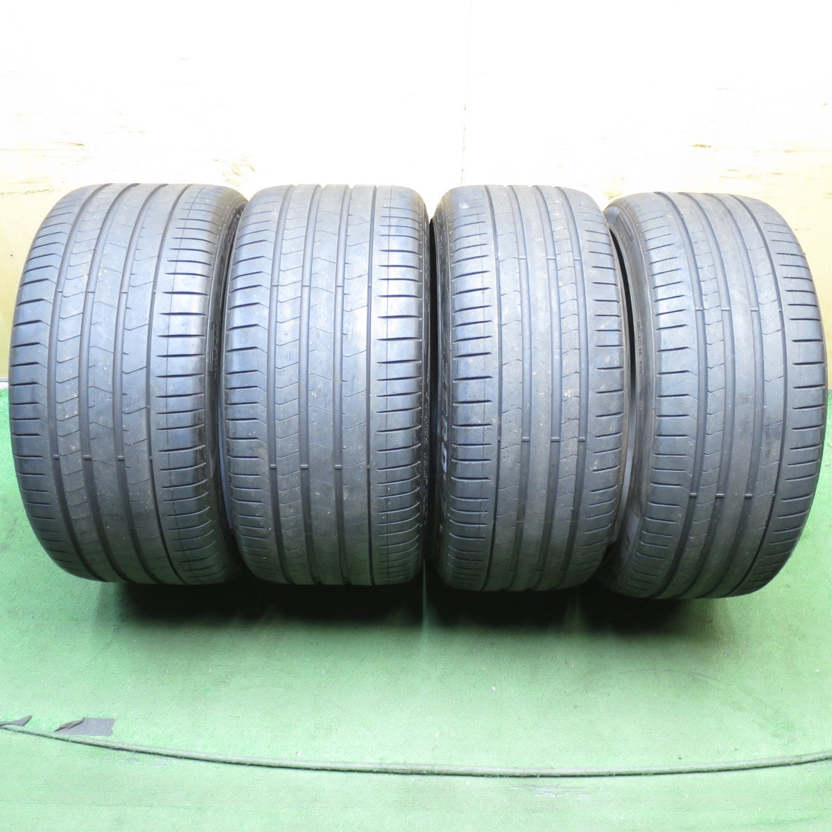 送料無料* バリ溝！22年！9分☆265/35R20 295/30R20 ピレリ PZERO 