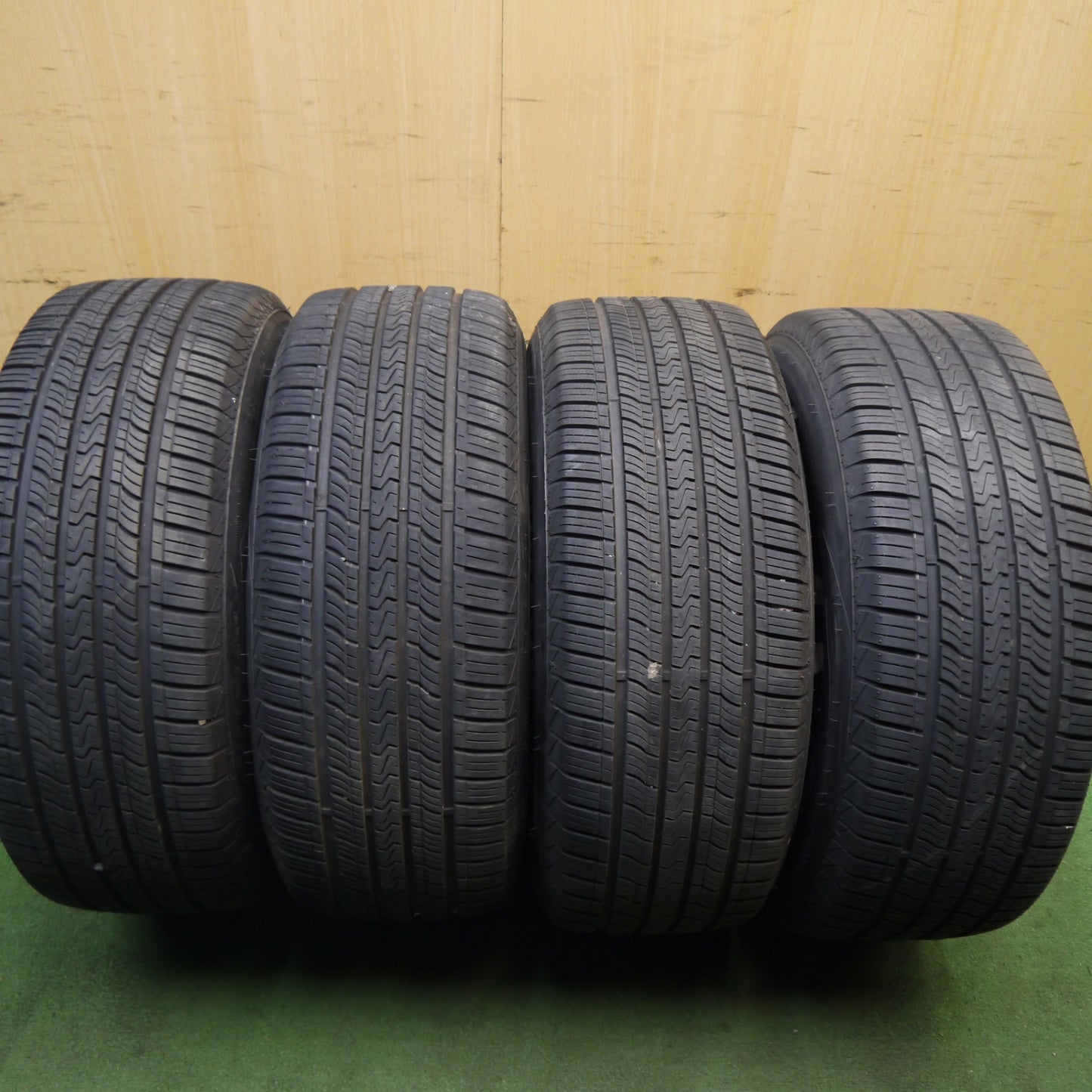 バリ溝!9分★シボレー 等 DAYTONA デイトナ 235/60R15 ナンカン CROSS SPORT SP-9 ホワイトレター 15インチ PCD127/5H★5090202Hノ