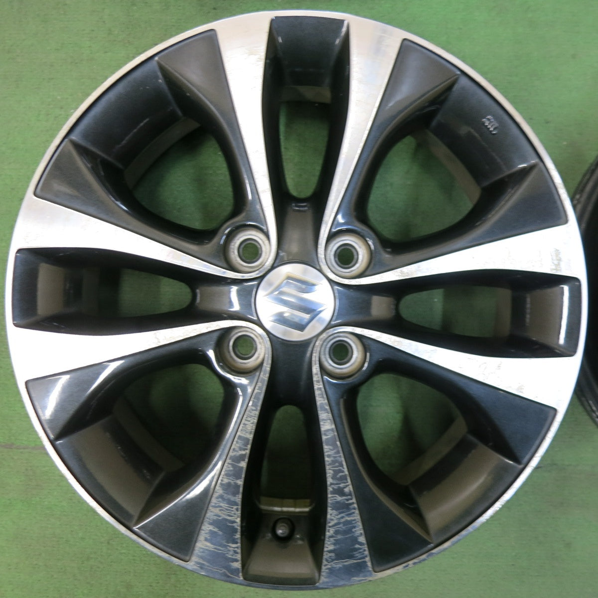 4本価格★スズキ ワゴンR スティングレー 純正 ホイール 15インチ 15×4.5J PCD100/4H★5042509SYホ