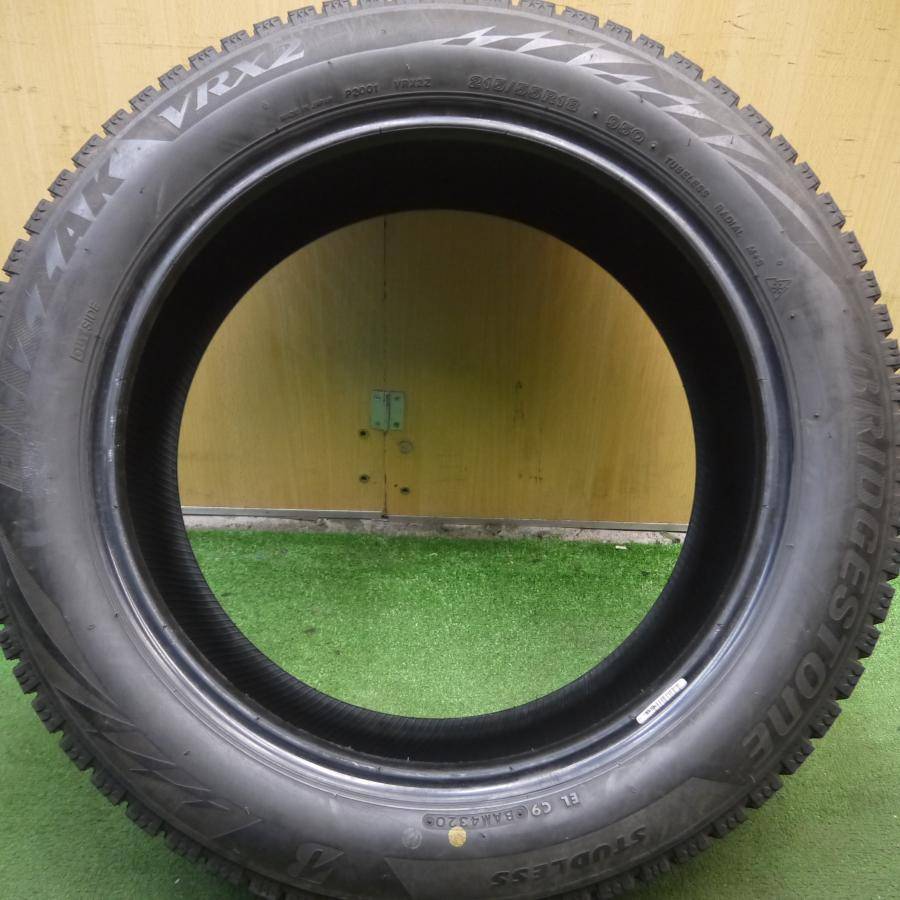 20年!9分★スタッドレス 215/55R18 ブリヂストン VRX2 タイヤ 18インチ CX-30 エクストレイル等★3112802Hスタ