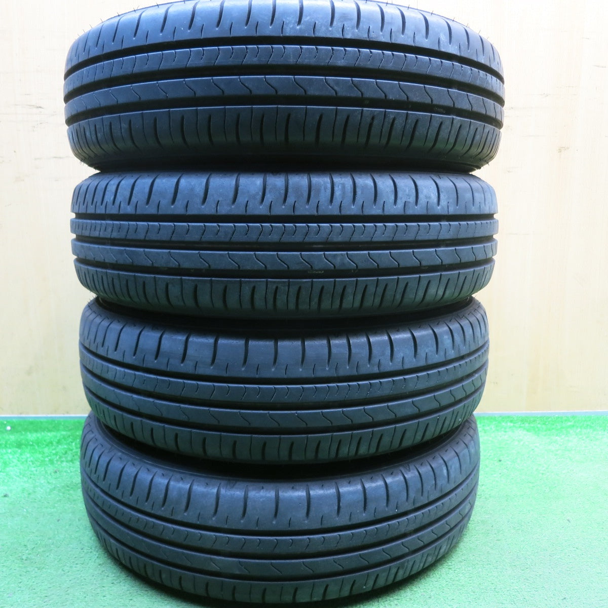 バリ溝!8.5分★スズキ ワゴンR 純正 155/65R14 ファルケン シンセラ SN832i 14インチ PCD100/4H★6050606HAノ