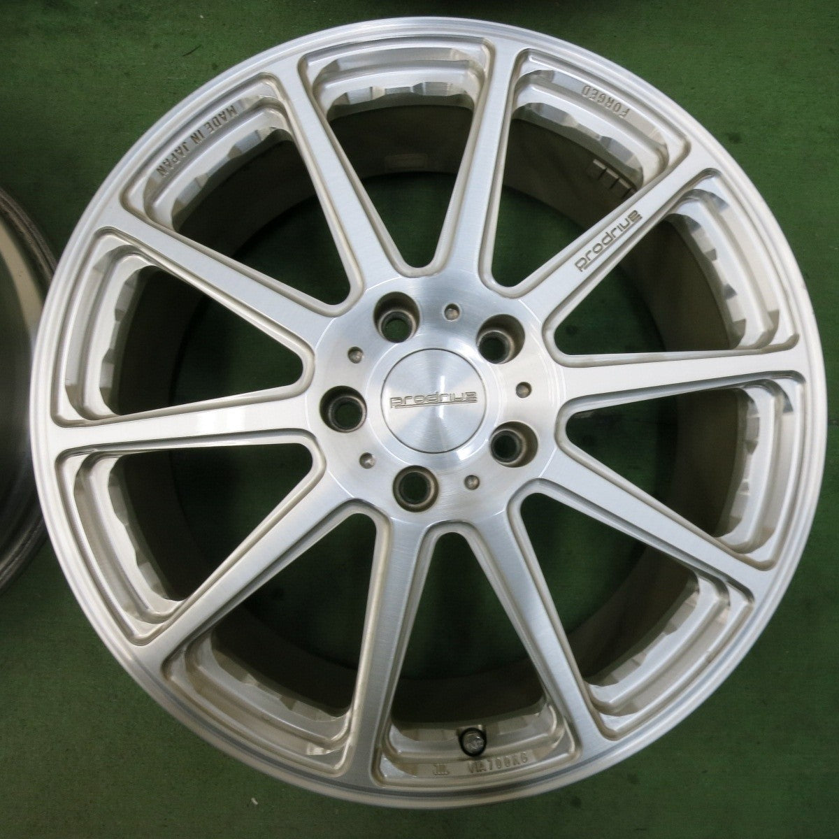 空気圧センサー付 綺麗★Prodrive GC-0100 鍛造 18インチ 18×7.5J プロドライブ 114.3/5H★5021013SYホ