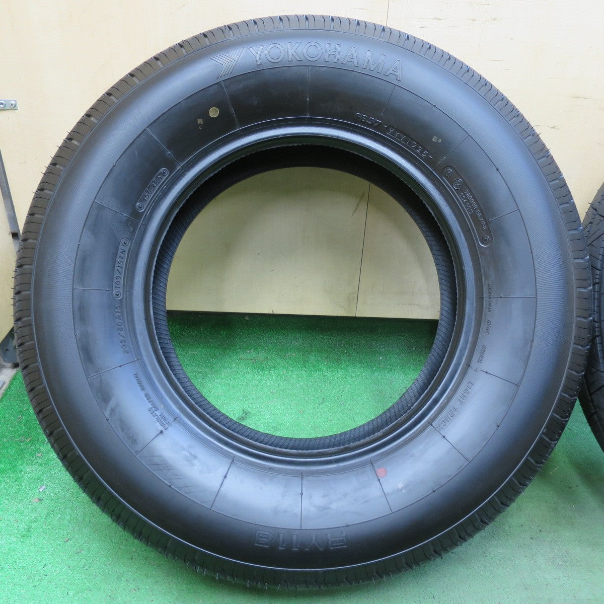 新車外し!25年!6本★トラック タイヤ 205/80R15 109/107N ヨコハマ RY118 15インチ★5090604イノタ
