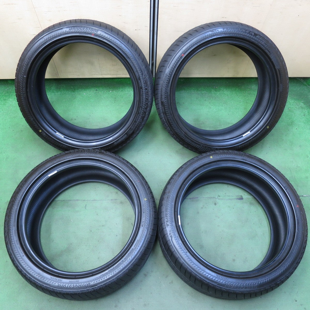 新車外し!25年★245/45R20 275/40R20 ブリヂストン トランザ T005 RFT ランフラット タイヤ 20インチ レクサス LS 等★5092402イノタ
