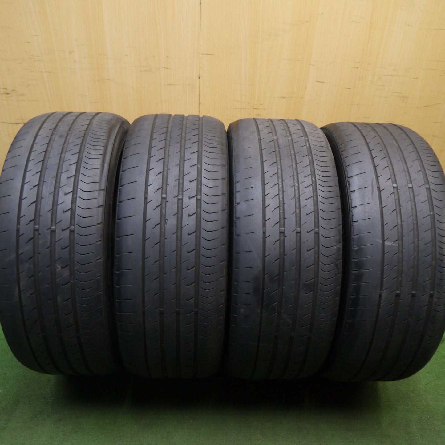 4本価格★レクサス LS 等 TRD TAN-EI-SYA 鍛造 245/40R20 ダンロップ VEURO VE303 20インチ PCD120/5H★5090203Hノ