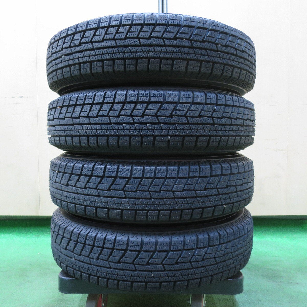 超バリ溝!23年!キレイ!ほぼ10分★スタッドレス 145/80R13 ヨコハマ アイスガード iG60 BALMINUM バルミナ 13インチ PCD100/4H★4123014イス